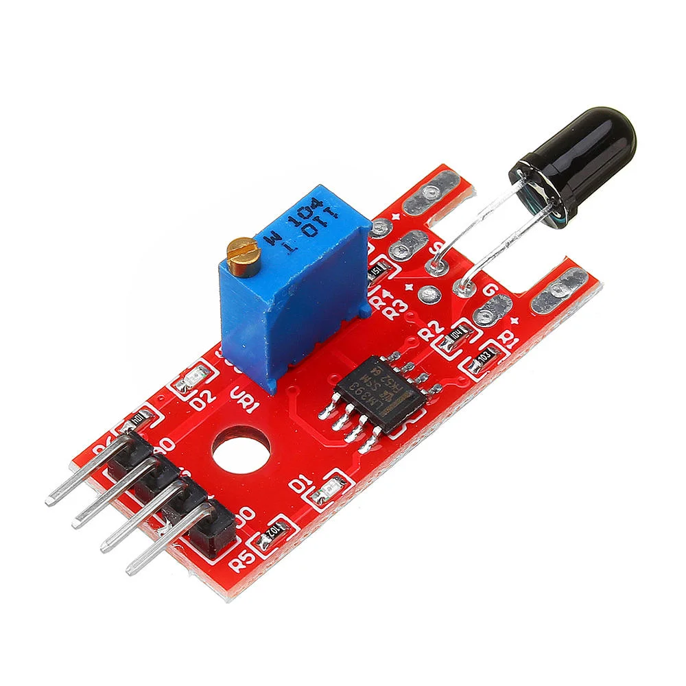 ARDUINO SENSOR LLAMA ROJA