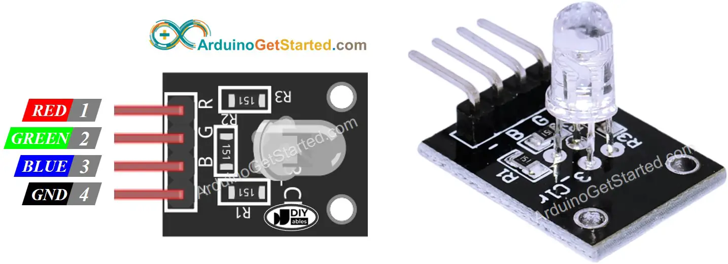 ARDUINO LED RGB