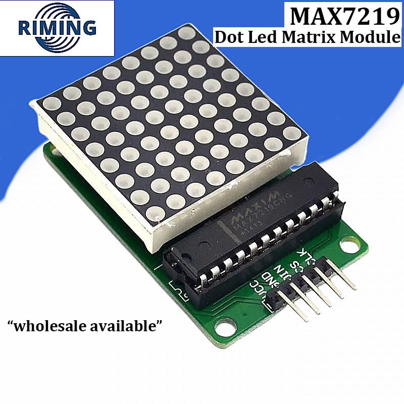 MAX7219 MODULO MCU